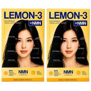 [공식] 레몬3 레몬쓰리 LEMON3 NMN 고체 레몬즙 정 식약처 안전제조인증