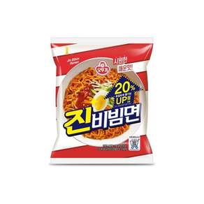 오뚜기 진비빔면 32봉 비빔라면 봉지라면 1box sis*21229Yt, 1개 - 비빔라면