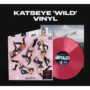 (수입 LP) KATSEYE “Wild” Official Store Exclusive Signed Vinyl Crimson SEALED IN HAND