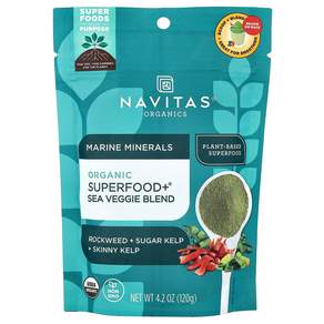 Navitas s Marine Minerals Superfood+® Sea Veggie Blend 4.2 oz (120 g)