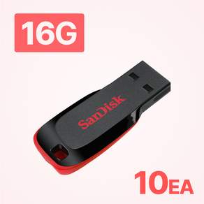 샌디스크 크루저 블레이드 USB 플래시 드라이브 SDCZ50-016G 10p