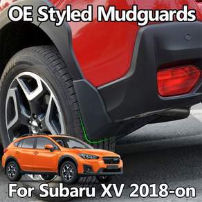 SUBARU XV Crosstrek 2018- 2023 Mudflaps 스플래시 가드 전면 용 4pcs 성형 플랩