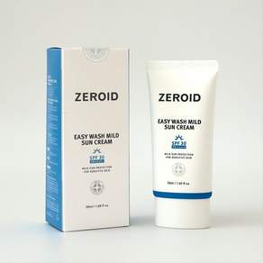 제로이드 이지 워시 마일드 선크림 SPF30 PA++++