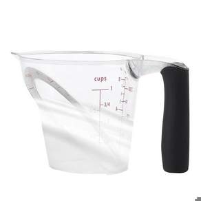 측정 컵 액체 조미료 주스 주방 비커 베이킹 Zona Pellucida 스케일 컵 PS 측정 컵 250ml