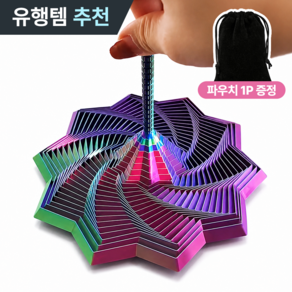 [MSMULTIVERSE] 멍때림 모드 3D 프린터 착시 효과 집중력 향상 스트레스 해소 기하학 피젯 손 장난감