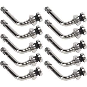 Caoeal 트럭 타이어 밸브 TR554D 60도 9.7mm 구멍이 22.5 및 24.5 알루미늄 휠 호환 20