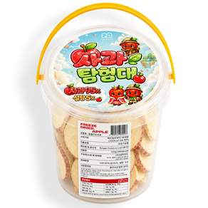 사과탐험대 동결건조 사과칩 새콤달콤 밸런스 화학첨가물 제로 아이들이 좋아하는 영양간식