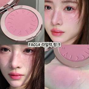 차차앤코 수채화 새틴 블러셔 파우더 치크 쿨톤 웜톤 핑크 피치 코랄 말린장미 볼터치