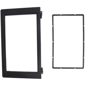 2 DIN 자동차 라디오 스테레오 오디오 베젤 FACIA 패널 트림 대시 라디오 FASCIA Multimedia Frame Kit 9-3 2007-2011