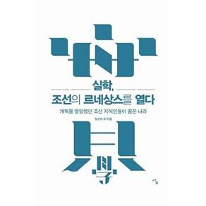 사우 실학 조선의 르네상스를 열다 - 개혁을 열망했던 조선 지식인들이 꿈꾼 나라 (개정판)