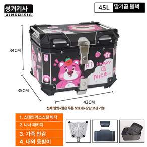 고르고고른 알루미늄탑박스 배달가방 스쿠터 바이크