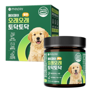 강아지 영양제 안정제 진정 분리불안 락티움 가바 테아닌 메이제이 오래오래 토닥토닥, 1개, 스트레스완화/안정/집중력관리, 90g