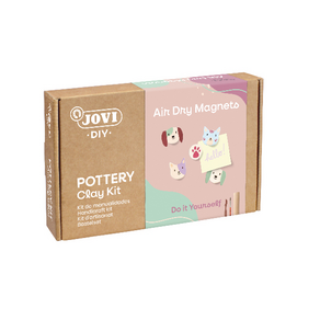JOVI AIR DRY CLAY DIY 조비 에어 드라이 클레이 마그넷 세트 14세이상 자연건조 점토 취미공예재료 굳는점토 오브제만들기 아트클레이 (JOVI 공식판매처)