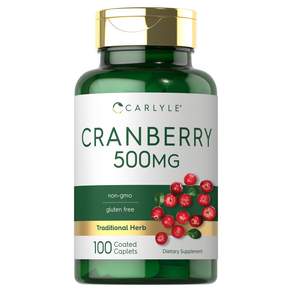 칼라일 크랜베리 500mg 코티드 캐플릿