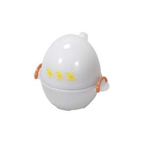 진주 금속 전자레인지 요리 삶은 달걀 달걀 3개용 시단 일본제 NEW 레인지 피요 3 달걀 CC-1148