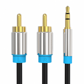 3.5mm to 2rca 케이블 스테레오 오디오 aux 케이블