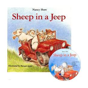 영문 영어 유아 도서 노부영 Sheep in a JEEP 지프 원서&CD Paperback CD 2217258