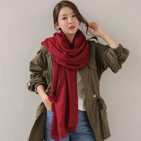 1.8M 대형 면마 머플러 빅숄 스카프 SH772