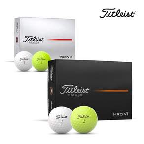 타이틀리스트 2025 PRO V1X 더즌 골프공 4피스