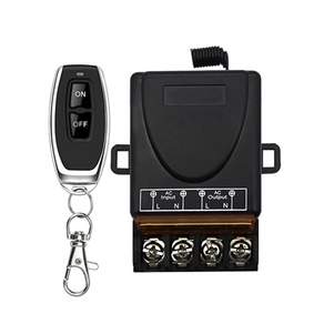 AC 220V 30A 1CH 433MHZ 무선 원격 제어 스위치 RF 릴레이 수신기 끄기/전기 어플라이언스 램프의 송신기 on