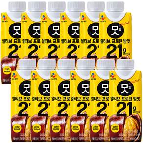 [ 신제품 ] CJ 얼티브 비건 프로틴 밤맛 250ml x 10개