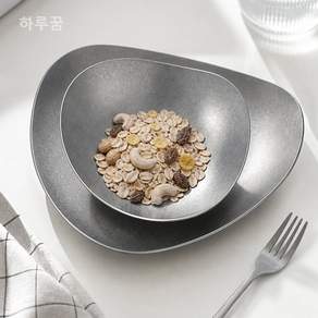 하루꿈 304 스텐 플레이팅볼 홈카페 요거트볼 샐러드볼 브런치 파스타 디저트 감성 식기 스테인리스 볼