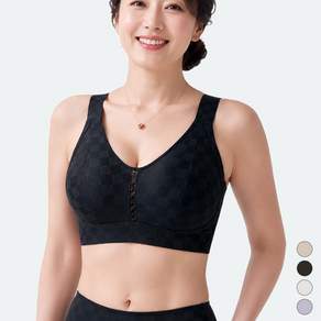 Veimia 베이미아 여성 빅사이즈 노와이어 냉감 미니마이저 노패드브라 큰가슴 풀컵 얇은 통기성 브래지어
