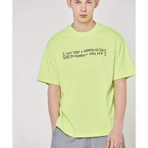 아임낫어휴먼비잉 반팔티셔츠 Basic Logo Tee - NEON