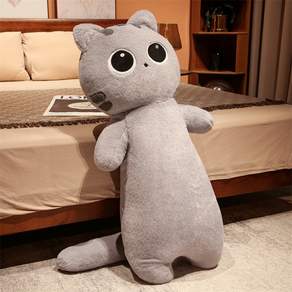 네이처타임즈 초롱초롱 고양이 바디필로우 인형