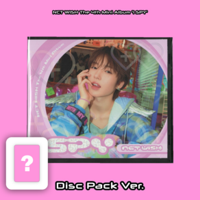 엔시티 위시 미니 4집 I SPY 디스크팩 Disc Pack ver 버전선택 특전포카증정