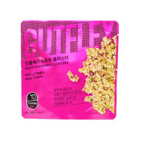 GUTFLEX 것플렉스 프로틴 클러스터 아몬드&크랜베리 그래놀라