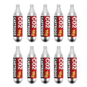 CO2 카트리지 이산화탄소 16g 1개 자전거 휴대용 압축펌프 교체형 어항 수초 서바이벌 에어건 이탄, EA01.이산화탄소 16g 1개