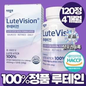 자연온정 루테비전 LUTE VTCR 빌베리 블루베리 루테인 정품