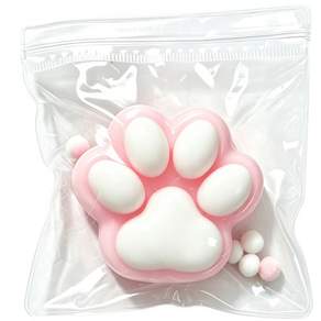 고양이 발바닥 말랑이 촉감 장난감 스트레스 해소