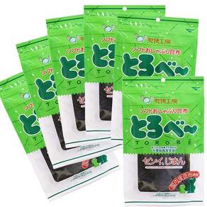 소프트 오샤부리 다시마 토로베 1봉당 20g 6봉 우에다 김 안주 토로베