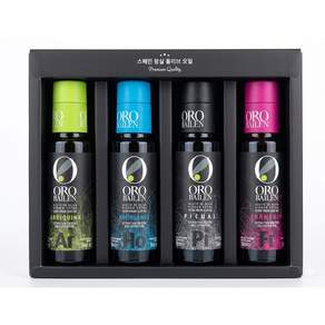 오로바일렌 엑스트라버진 올리브오일 100ml x 4종 세트 + 쇼핑백