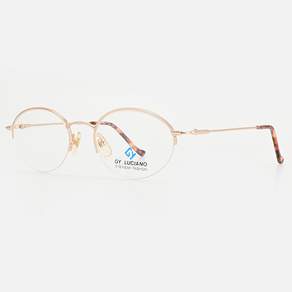 디파처 gy2117 C1 50mm 골드 반무테 안경테 남여 공용