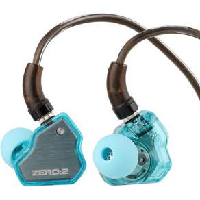Linsoul 7Hz x Crinacle Zero2 인이어 모니터 업데이트된 10mm 다이내믹 드라이버 IEM 유선 이어버드 이어폰 게이밍 음악가용 OFC 케이블 포함 MIC