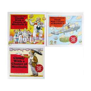 영문 영어 유아 도서 Cloudy With a Chance of Meatballs 3종 세트 PaperbackHardcover 미국판 2216986