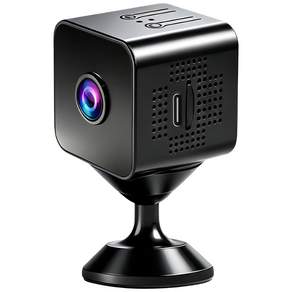 RUN기술 초소형 홈캠 CCTV 적외선 야간촬영 실시간 모니터링 녹화 지원