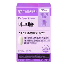 대웅제약 마그네슘 30일분