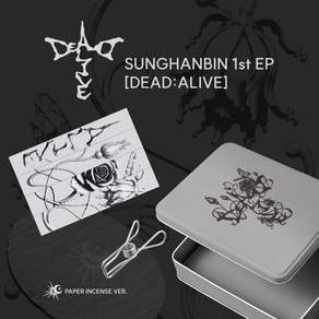 [CD] 성한빈 - 미니앨범 1집 : DEAD:ALIVE [Paper Incense Ver.] : [한정반]