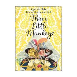 영문 영어 유아 도서 Three Little Monkeys Paperback 영국판 2216691
