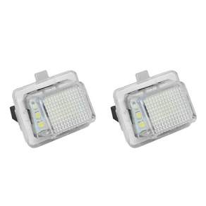 2Pcs Led 번호판 램프 메르세데스 벤츠 W204 W212 W216 W221 W207
