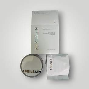 에이프릴스킨 매직스노우 쿠션 블랙 3.0 본품+리필