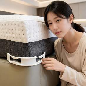 침대시트 고정 집게 침구 정리 커버 고정기 4p