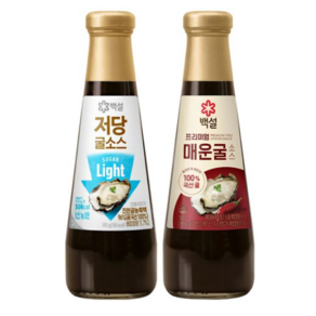백설굴소스(저당굴소스350g+매운굴소스350g)