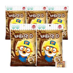 베베모린 뽀로로 데일리 초코맛 비타츄잉정 비타민D