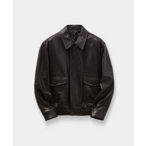 (국내배송정품) COOR 베지터블 레더 A-2 자켓 (블랙) CME4LE01K-BLK 146380