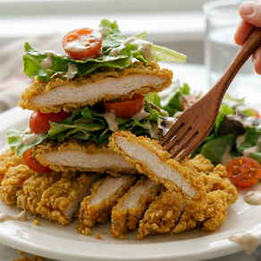 닭가슴살 통살치킨패티 1kg (10개입)